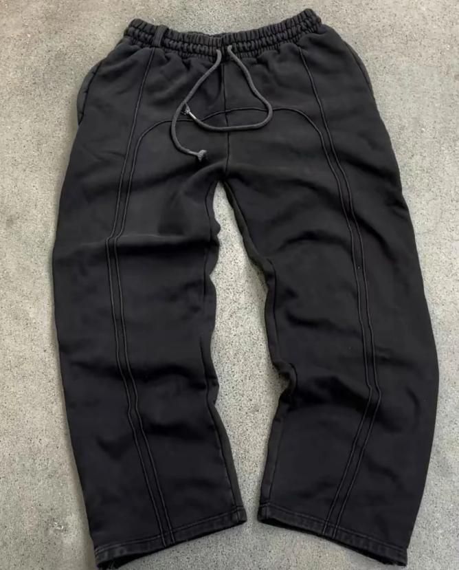 Buy1+Get1 Men's Elastic Waist Sweatpants with Drawstring Track Pant