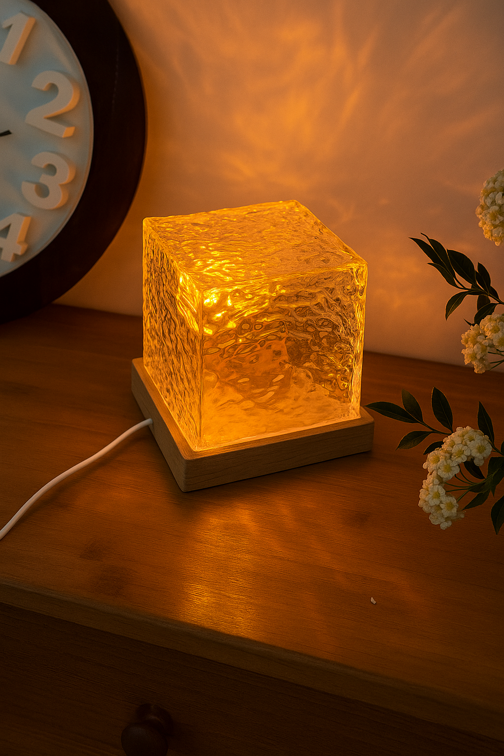 Ocean Wave Night Light Projector Lamp