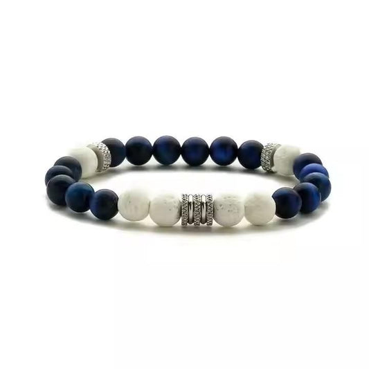 Bracelet Bangle Couple Cuban Link Beaded